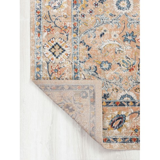 Kaleen Deya Collection Light Peach Area Rug 5'3"x 7'6"