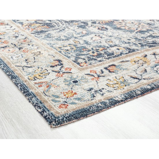 Kaleen Deya Collection Blue Navy Throw Rug 2' x 3'