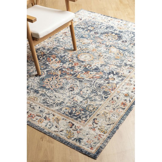 Kaleen Deya Collection Blue Navy Throw Rug 2' x 3'