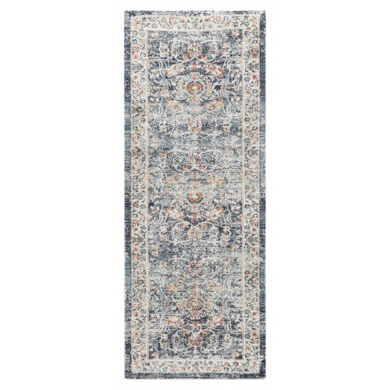 Kaleen Deya Collection Blue Navy Throw Rug 2' x 3'