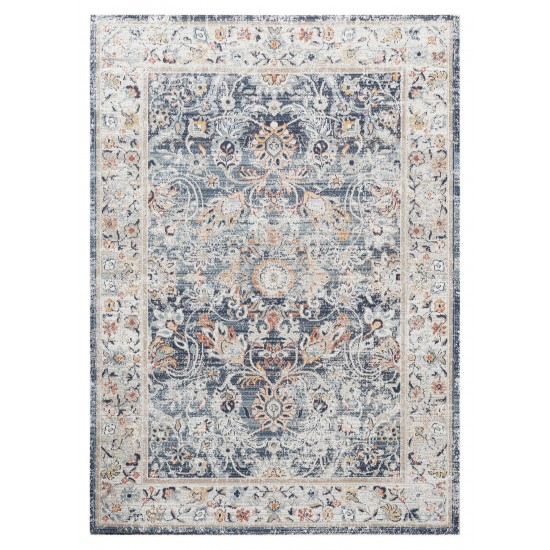 Kaleen Deya Collection Blue Navy Runner 2'7" x 8'1"