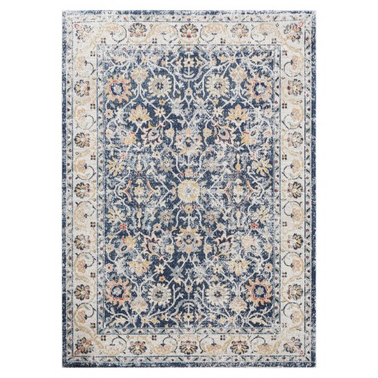 Kaleen Deya Collection Dark Navy Throw Rug 2' x 3'