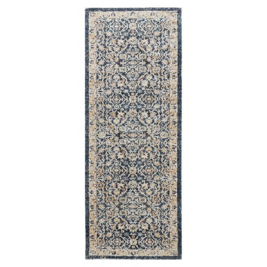 Kaleen Deya Collection Dark Navy Area Rug 5'3"x 7'6"