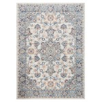 Kaleen Deya Collection Dark Cream Throw Rug 2' x 3'