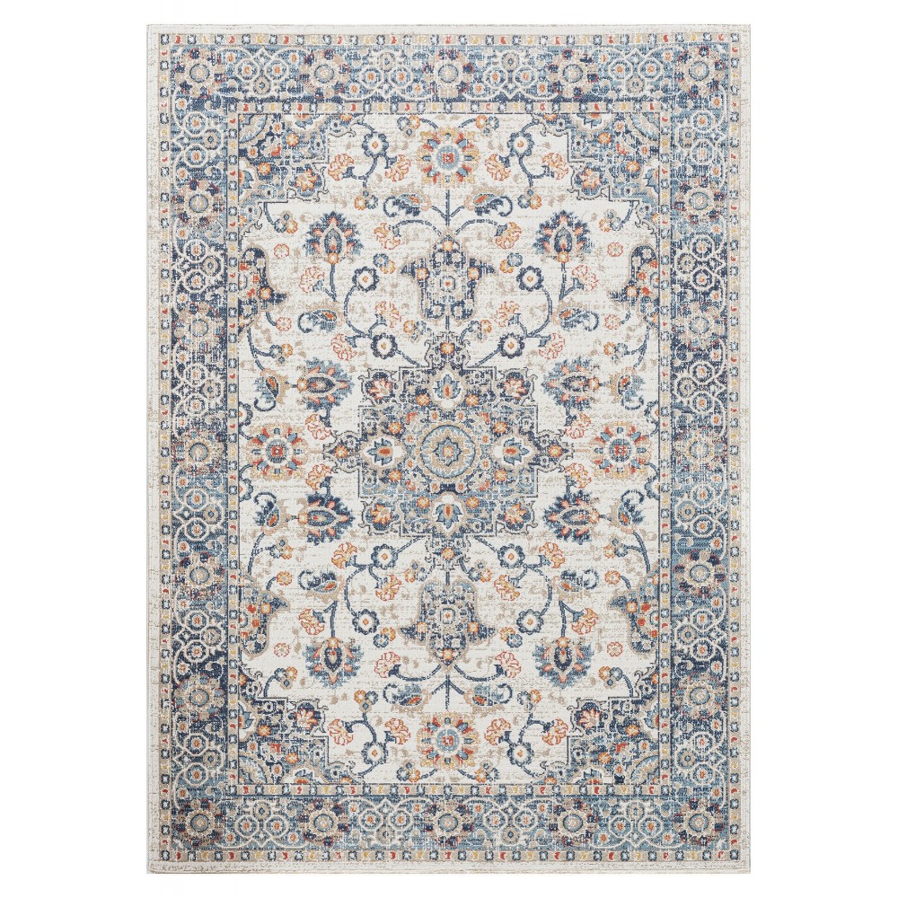 Kaleen Deya Collection Dark Cream Throw Rug 2' x 3'