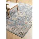 Kaleen Deya Collection Blue Coral Throw Rug 2' x 3'