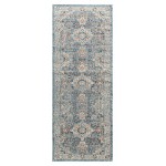 Kaleen Deya Collection Blue Coral Throw Rug 2' x 3'