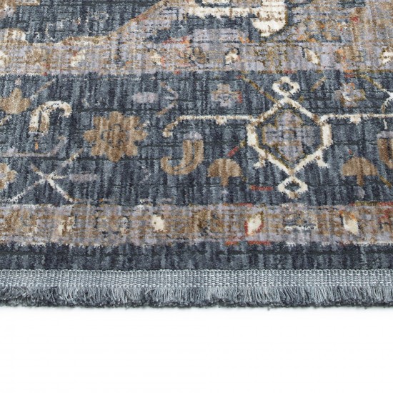 Kaleen Artundra Collection Dark Navy Area Rug 5'3" x 5'3"