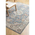 Kaleen Deya Collection Blue Coral Area Rug 5'3"x 7'6"