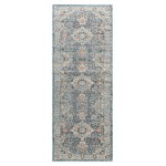 Kaleen Deya Collection Blue Coral Area Rug 5'3"x 7'6"