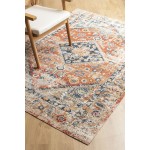 Kaleen Deya Collection Coral Navy Throw Rug 2' x 3'