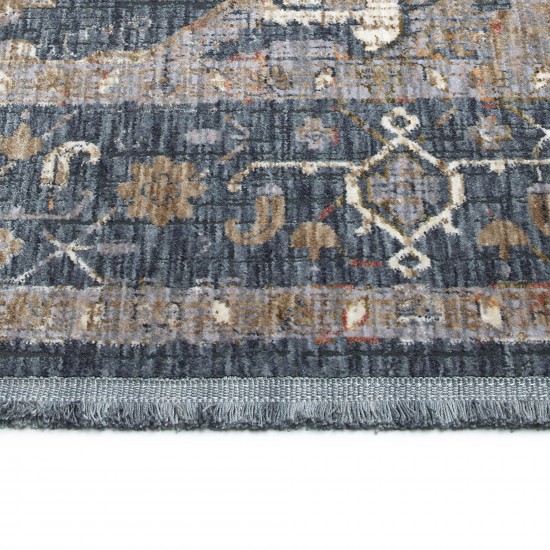 Kaleen Artundra Collection Dark Navy Area Rug 8'6" x 11'7"
