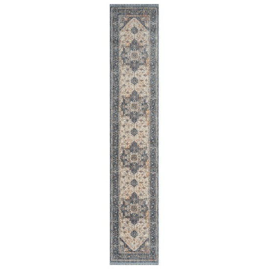 Kaleen Artundra Collection Dark Navy Area Rug 8'6" x 11'7"