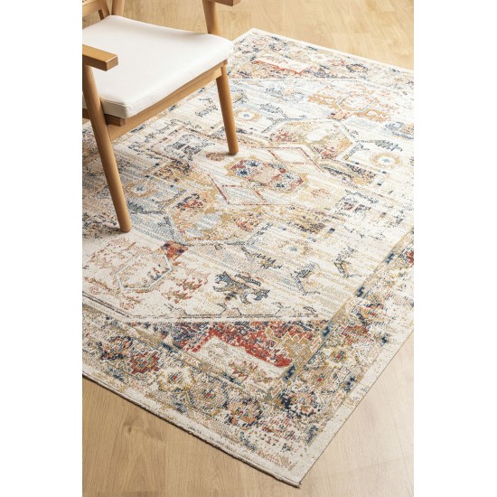 Kaleen Deya Collection DEY06-09 Cream Area Rug 5'3"x 7'6"