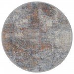 Kaleen Artundra Collection Light Lavender Area Rug 5'3" x 7'3"