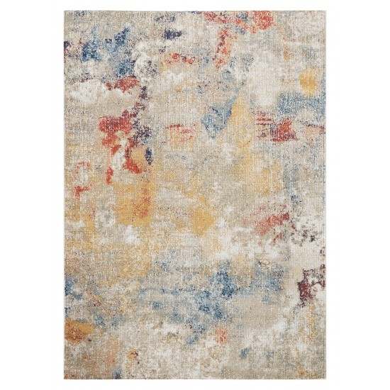 Kaleen Deya Collection Dark Multi Area Rug 5'3"x 7'6"