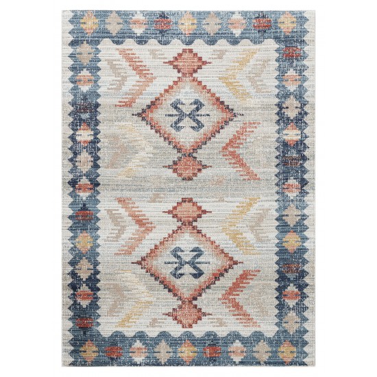 Kaleen Deya Collection Cream Coral Throw Rug 2' x 3'