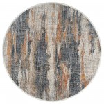 Kaleen Artundra Collection Dark Multi Throw Rug 1'10" x 2'6"