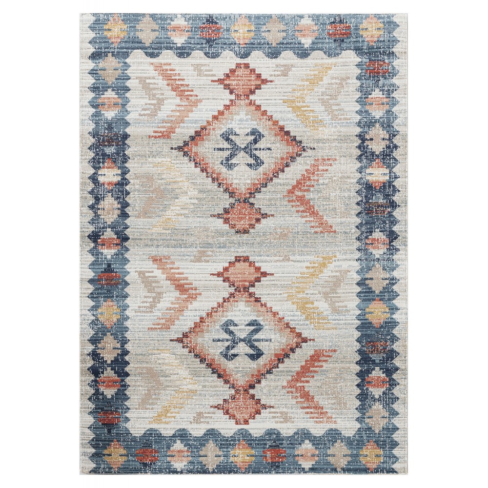 Kaleen Deya Collection Cream Coral Area Rug 7'10" x 10'2"