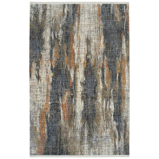 Kaleen Artundra Collection Dark Multi Area Rug 5'3" x 5'3"