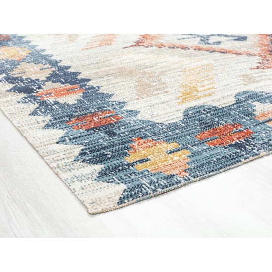 Kaleen Deya Collection Cream Coral Area Rug 7'10" x 10'2"