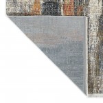 Kaleen Artundra Collection Dark Multi Area Rug 5'3" x 5'3"