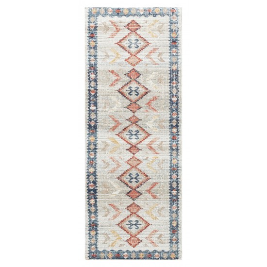 Kaleen Deya Collection Cream Coral Area Rug 7'10" x 10'2"