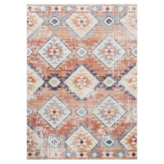 Kaleen Deya Collection Coral Cream Throw Rug 2' x 3'