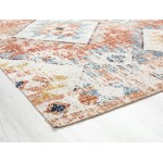 Kaleen Deya Collection Coral Cream Throw Rug 2' x 3'