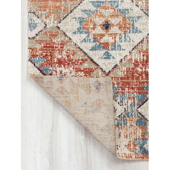 Kaleen Deya Collection Coral Cream Throw Rug 2' x 3'