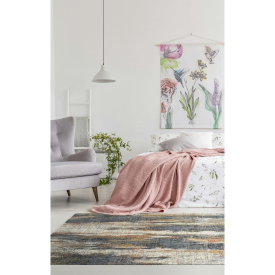 Kaleen Artundra Collection Dark Multi Area Rug 9'6" x 13'1"