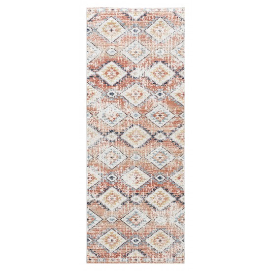 Kaleen Deya Collection Coral Cream Runner 2'7" x 8'1"