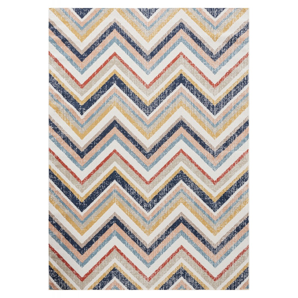 Kaleen Deya Collection Light Multi Throw Rug 2' x 3'