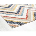 Kaleen Deya Collection Light Multi Throw Rug 2' x 3'