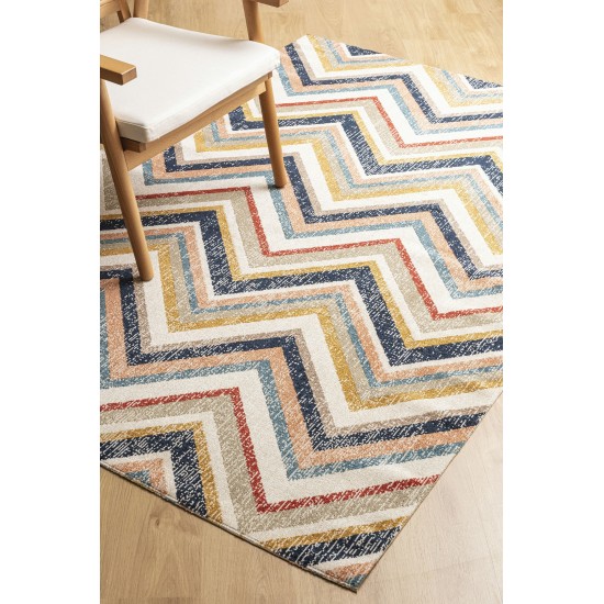 Kaleen Deya Collection Light Multi Throw Rug 2' x 3'