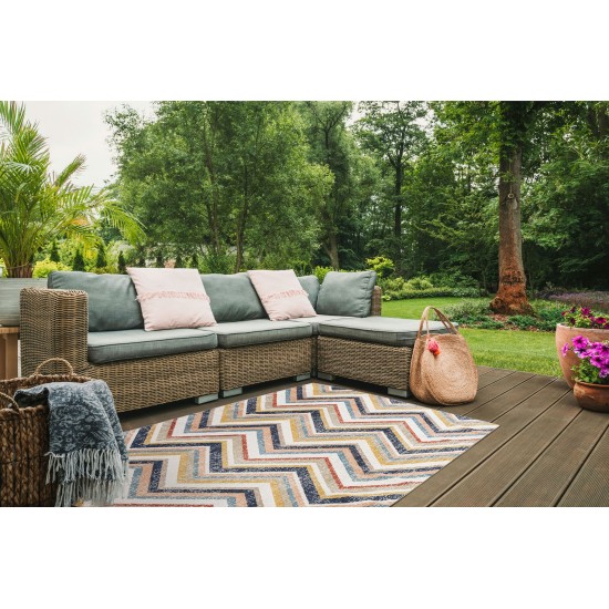 Kaleen Deya Collection Light Multi Runner 2'7" x 8'1"