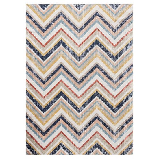 Kaleen Deya Collection Light Multi Area Rug 5'3"x 7'6"