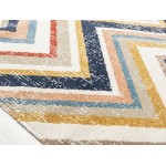 Kaleen Deya Collection Light Multi Area Rug 5'3"x 7'6"