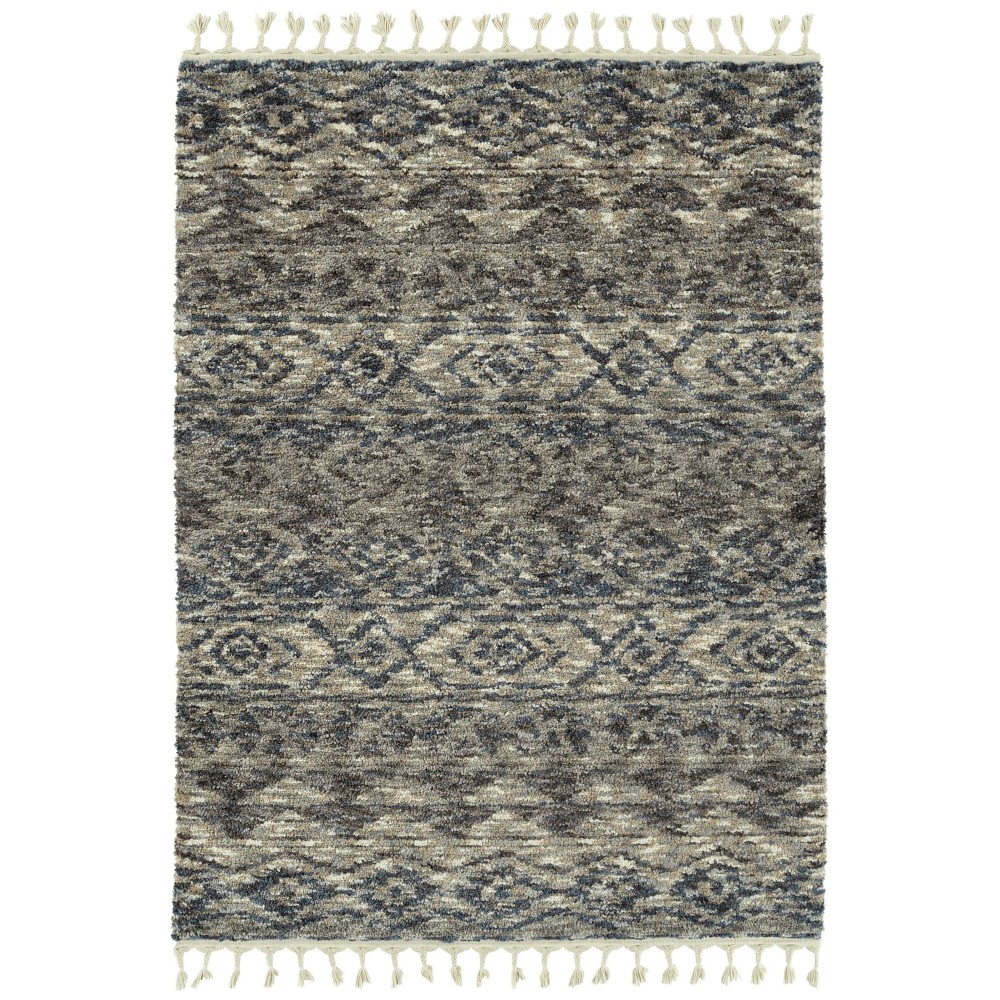 Kaleen Duna Collection Dark Blue Runner 2'6" x 7'6"