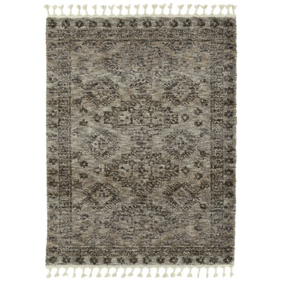 Kaleen Duna Collection DUN02-75 Grey Throw Rug 2' x 2'7"