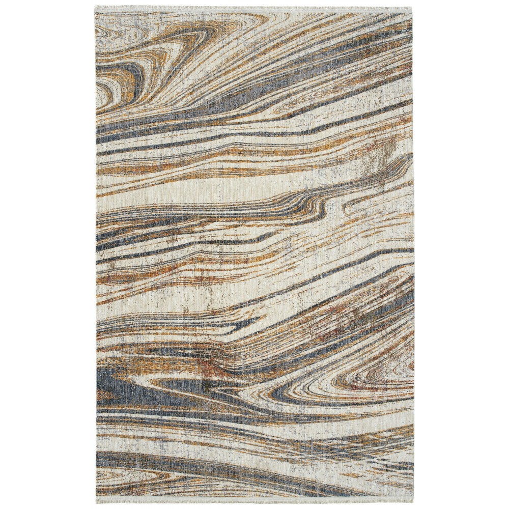 Kaleen Artundra Collection ATU08-01 Ivory Area Rug 5'3" x 5'3" Kaleen Artundra Collection ATU08-01 Ivory Area Rug 5'3" x 5'3"