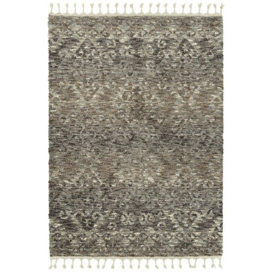 Kaleen Duna Collection Dark Silver Runner 2'6" x 7'6"