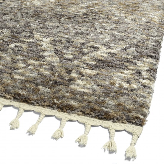 Kaleen Duna Collection Dark Silver Area Rug 5'3" x 7'3"