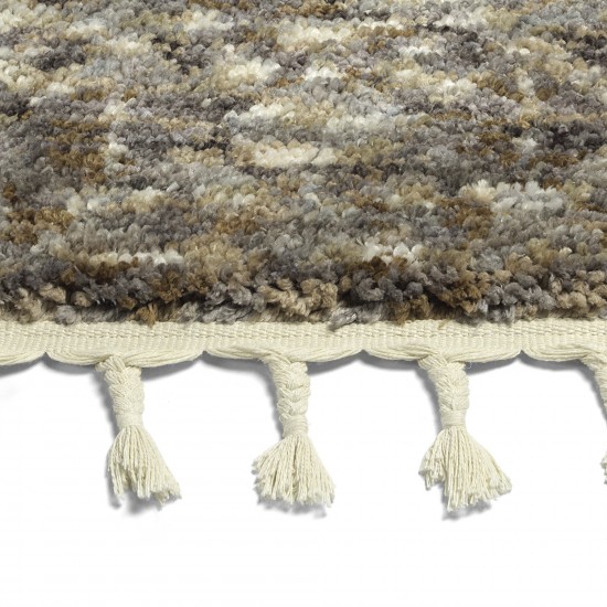 Kaleen Duna Collection Dark Silver Area Rug 7'10" x 10'