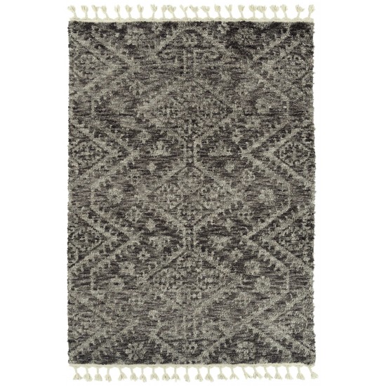 Kaleen Duna Collection DUN04-75 Grey Throw Rug 2' x 2'7"