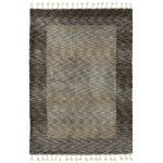 Kaleen Duna Collection Dark Multi Area Rug 5'3" x 7'3"