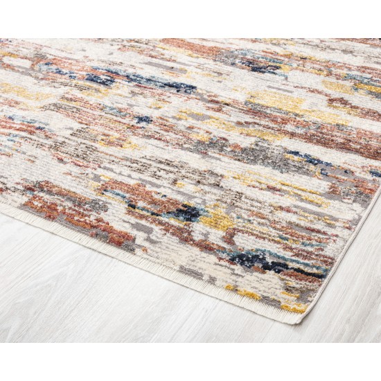 Kaleen Eddison Collection EDN12-86 Multi Area Rug 3'11" x 5'3"