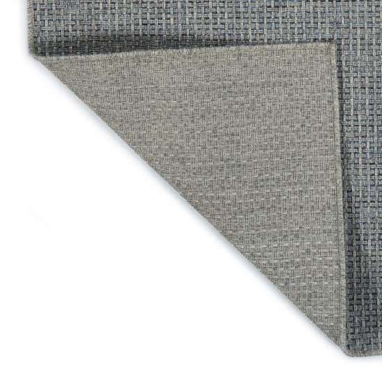 Kaleen Bacalar Collection Blue Silver Area Rug 5'3" x 7'6"