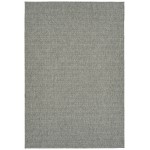 Kaleen Bacalar Collection Silver Gray Throw Rug 2' x 3'