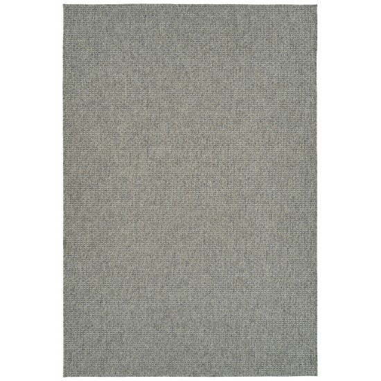 Kaleen Bacalar Collection Silver Gray Throw Rug 2' x 3'